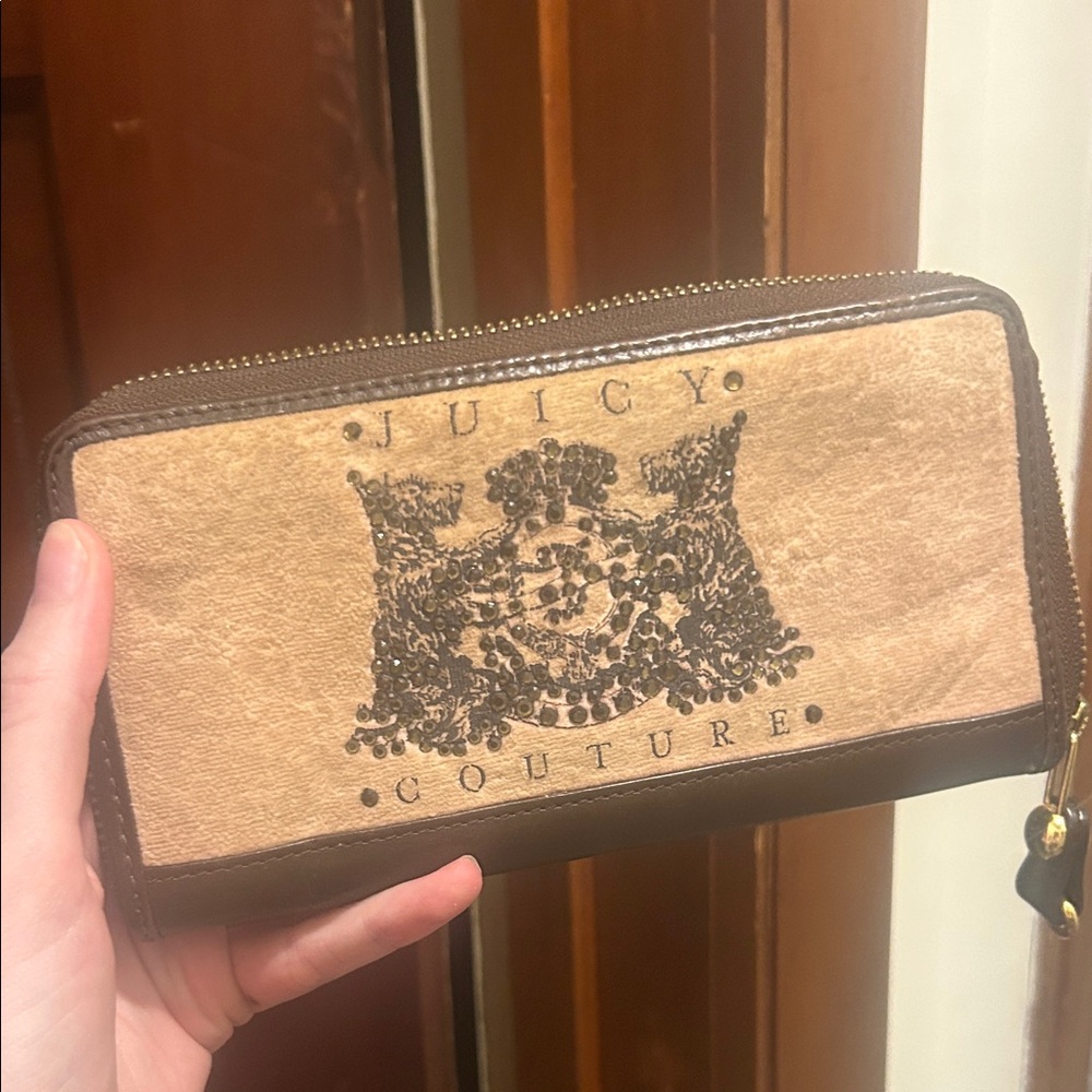 Juicy Couture vintage Scottie dog wallet